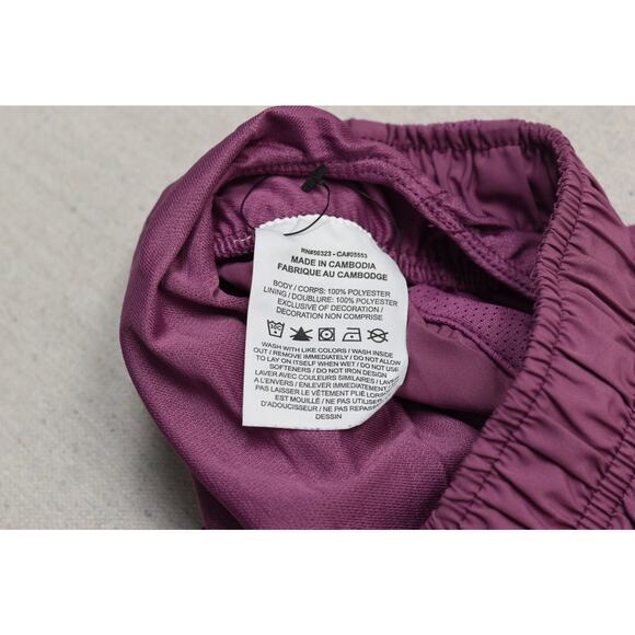 Nike Dri-FIT Womens Pink Running Shorts Regular Size S Gym Run - Picture 7 of 8